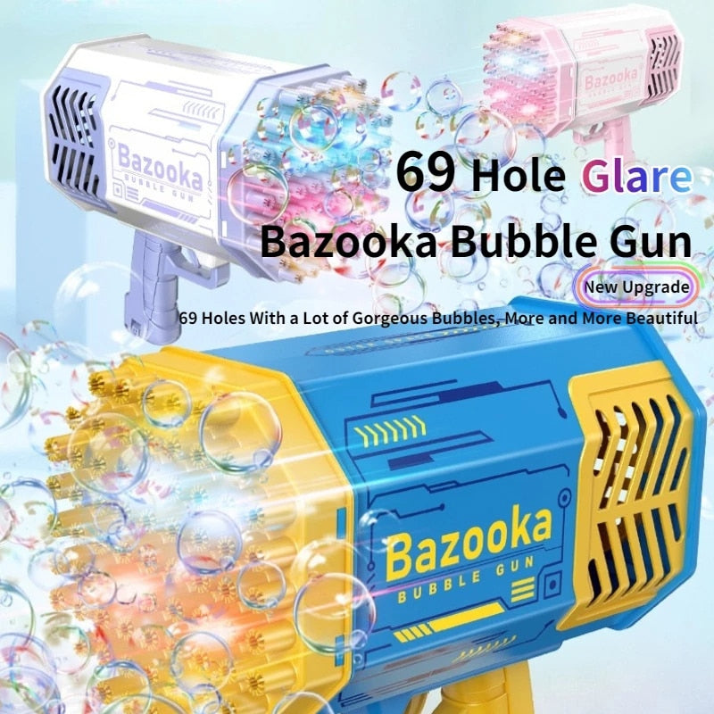Bubble Blast™ - Toy Gun Rocket with Soap Bubbles