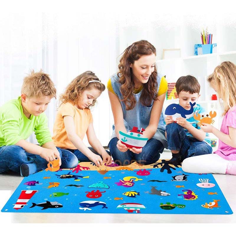 Viking Board™ - Montessori Felt Story Board